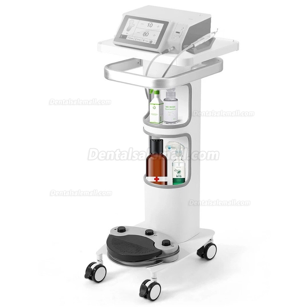 Likaymo GM-1 Dental Aluminum Alloy Mobile Trolley Cart with 360&deg;Rollers Aluminum Alloy 